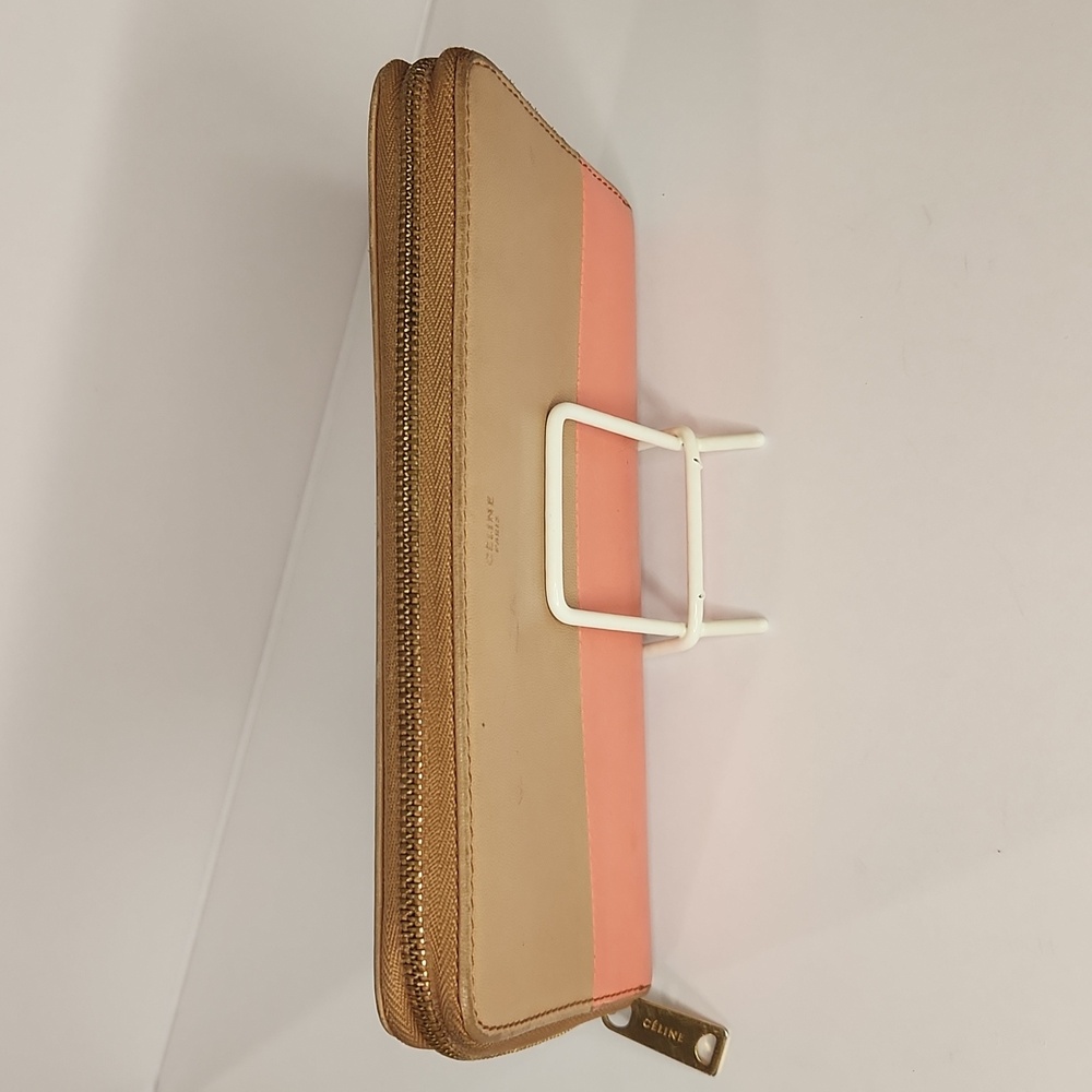 Celine Zip Around Wallet Colorblock - Picture 12 of 13